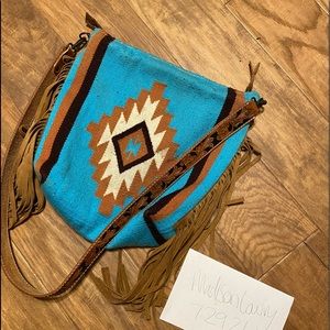 Aztec Saddle bag purse.